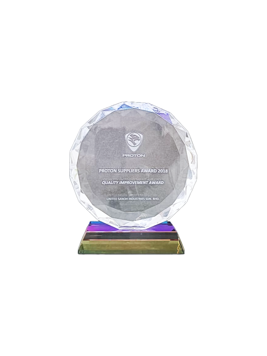 Proton - Supplier Award 2018, Quality Improvement Award