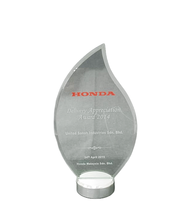 Honda - Delivery Appreciation Award 2014